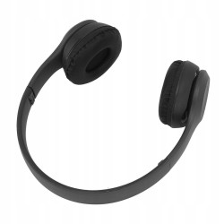 Outlet HEEPDD P47 Słuchawki Bezprzewodowe Bluetooth Nauszne Czarny