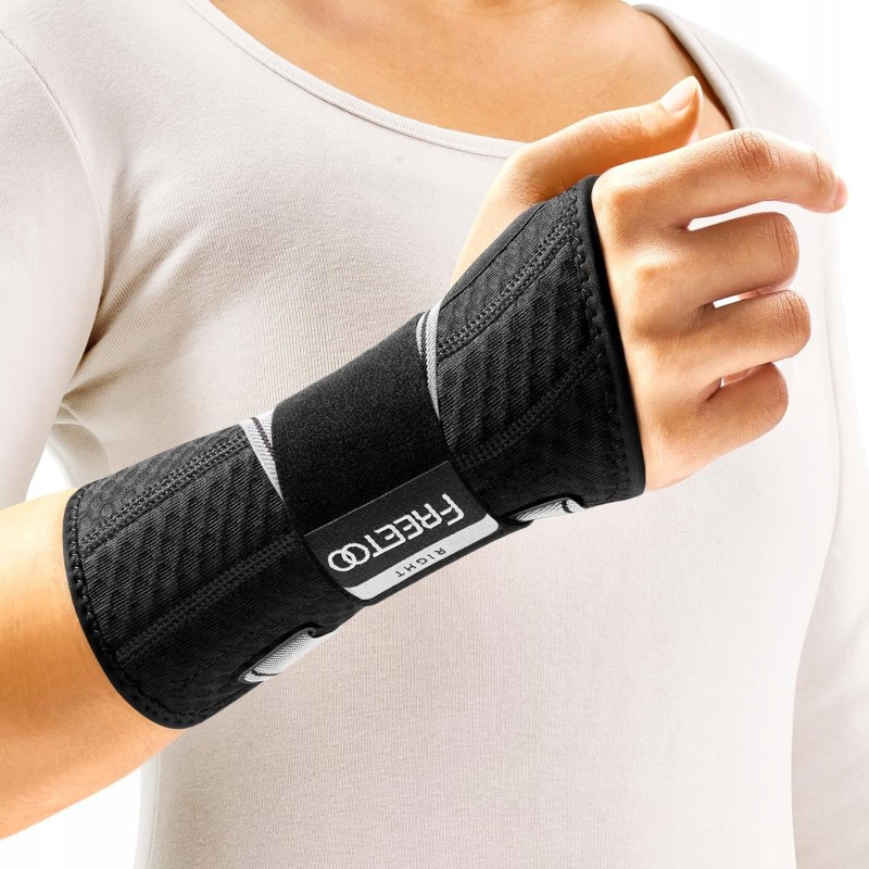 Outlet FREETOO Ortopedyczny Stabilizator Nadgarstka L/XL lekki ergonomiczny