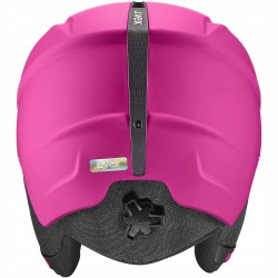 Outlet Uvex Viti kask narciarski dziecięcy 54-58 cm różowy matowy stabilna