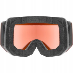 Gogle UVEX Lace ATTRACT black SZYBA Magnetyczna Red S2 Orange S1 +Futerał