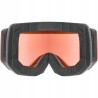 Gogle UVEX Lace ATTRACT black SZYBA Magnetyczna Red S2 Orange S1 +Futerał