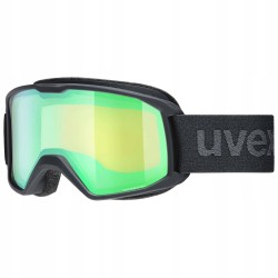 Outlet GOGLE NARCIARSKIE UVEX ELEMNT FM 2030 Mirror Green Matowy Czarny