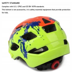 Kask rowerowy Exclusky SEXCLU0KBHV8 dla dziecka r. 50-57cm wielokolorowy
