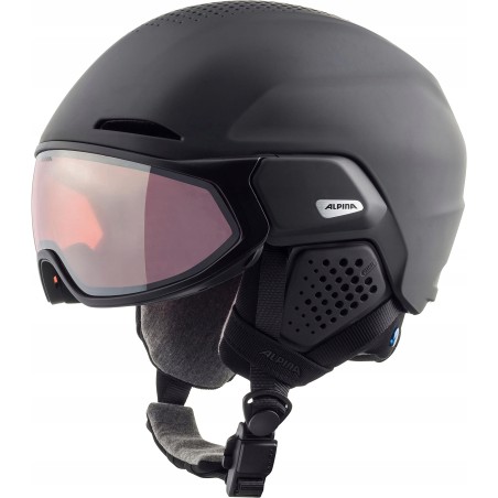 Outlet Alpina Oro Qv Mips kask narciarski uniseks 51-55 cm S/M czarny mat