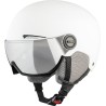 Kask narciarski Alpina Arber Visor Q-Lite rozmiar S 51-55cm matowy biały