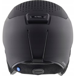 Kask narciarski snowboardowy ALPINA GEMS MAT rozmiar 59-63 Matowy czarny