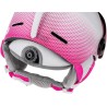 Speedy Pro Dziecięcy Kask Narciarski z Wizjerem 55-58 cm Zielony/Niebieski