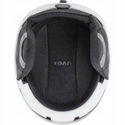 Outlet Kask narciarski UVEX ULTRA rozmiar 59 - 61 IAS + Pokrowiec Matowy
