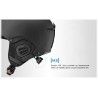 Outlet Kask narciarski UVEX ULTRA rozmiar 59 - 61 IAS + Pokrowiec Matowy