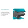 Outlet Kask narciarski UVEX ULTRA rozmiar 59 - 61 IAS + Pokrowiec Matowy