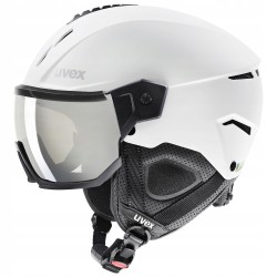 Outlet Kask narciarski Uvex Instinct Visor 59-61cm matowy biały