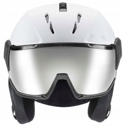 Outlet Kask narciarski Uvex Instinct Visor 59-61cm matowy biały