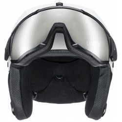 Outlet Kask narciarski Uvex Instinct Visor 59-61cm matowy biały