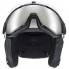 Outlet Kask narciarski Uvex Instinct Visor 59-61cm matowy biały