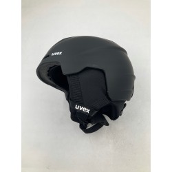 Outlet Uvex Viti Set kask narciarski dziecięcy FM 51-55 BEZ GOGLI Czarny