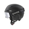 Outlet Uvex Viti Set kask narciarski dziecięcy FM 51-55 BEZ GOGLI Czarny