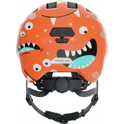 Kask dziecięcy ABUS KIDS SMILEY 3.0 Pomarańczowy monster - S 45-50cm