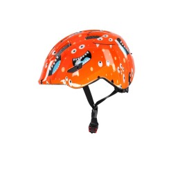 Kask dziecięcy ABUS KIDS SMILEY 3.0 Pomarańczowy monster - S 45-50cm