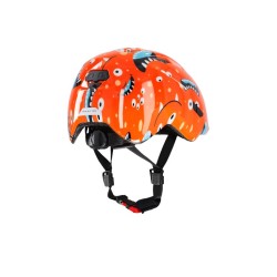 Kask dziecięcy ABUS KIDS SMILEY 3.0 Pomarańczowy monster - S 45-50cm