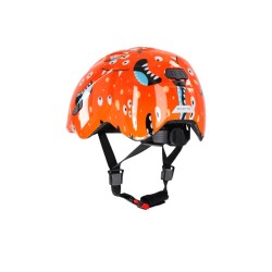 Kask dziecięcy ABUS KIDS SMILEY 3.0 Pomarańczowy monster - S 45-50cm