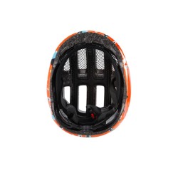 Kask dziecięcy ABUS KIDS SMILEY 3.0 Pomarańczowy monster - S 45-50cm