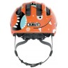 Kask dziecięcy ABUS KIDS SMILEY 3.0 Pomarańczowy monster - S 45-50cm