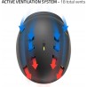 Outlet SENA LATITUDE S1 KASK NARCIARSKI WBUDOWANY INTERKOM BT R. L CZARNY