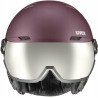 Kask narciarski Uvex Wanted Visor 7005 54-58 cm Unisex S/M Rózowy