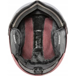Kask narciarski Uvex Wanted Visor 7005 54-58 cm Unisex S/M Rózowy