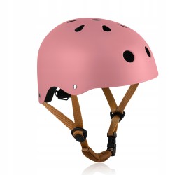 Outlet Kask Lionelo dziecięcy na rower hulajnogę rozmiar S 50-56cm Różowy
