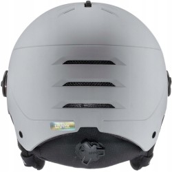 Outlet Kask narciarski snowboardowy Uvex Wanted Visor r. 54-58cm rhino mat