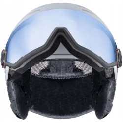 Outlet Kask narciarski snowboardowy Uvex Wanted Visor r. 54-58cm rhino mat