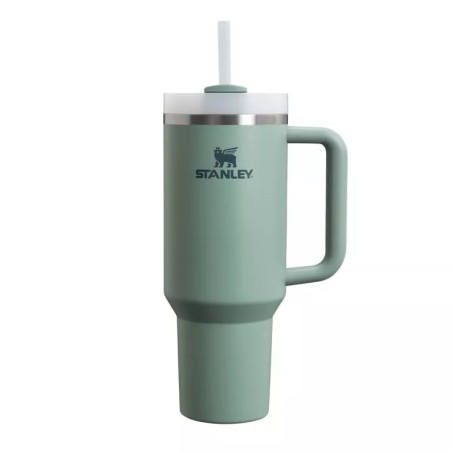 Outlet Stanley kubek termiczny Quencher H2.O Tumbler Shale 1.18L zielony
