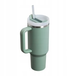 Outlet Stanley kubek termiczny Quencher H2.O Tumbler Shale 1.18L zielony