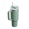 Outlet Stanley kubek termiczny Quencher H2.O Tumbler Shale 1.18L zielony