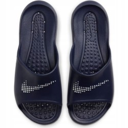 Klapki Nike Victori One na basen swoosh logo roz. 44 niebieski
