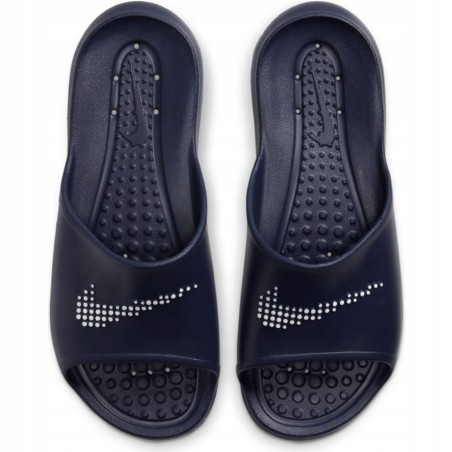Klapki Nike Victori One na basen swoosh logo roz. 44 niebieski