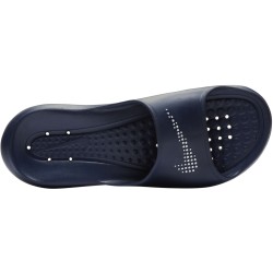 Klapki Nike Victori One na basen swoosh logo roz. 44 niebieski