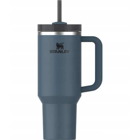 Outlet Kubek termiczny Stanley Quencher H2.0 1180 ml niebieski z uchwytem