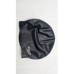 Outlet Czepek pływacki dla dorosłych Silikon Speedo czarny ergonomiczny