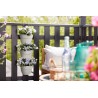 Outlet Doniczka podwójna Elho Vibia Campana Flower Bridge 39x26x22 cm biała
