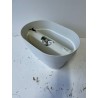 Outlet Doniczka podwójna Elho Vibia Campana Flower Bridge 39x26x22 cm biała