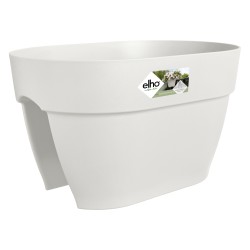 Outlet Doniczka podwójna Elho Vibia Campana Flower Bridge 39x26x22 cm biała