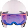Outlet KASK ALPINA ZUPO VISOR w rozmiarze 54-58 matowo różowy