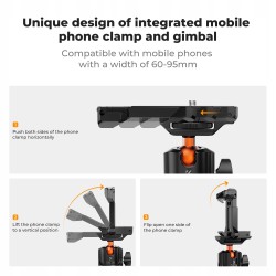 Outlet Uchwyt Magnetyczny 360 K&F do Kamery GoPro DJI Telefonów OPIS
