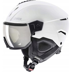 Outlet Kask narciarski z szybą Uvex Instinct Visor 5007 L 59-61 cm matowy
