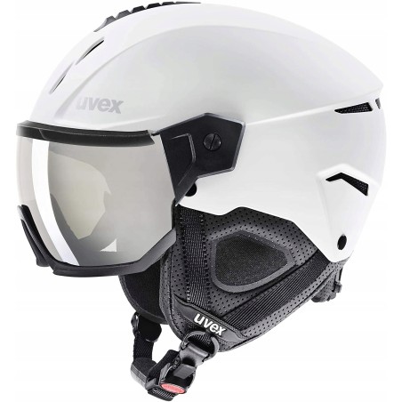 Outlet Kask narciarski z szybą Uvex Instinct Visor 5007 L 59-61 cm matowy