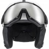 Outlet Kask narciarski z szybą Uvex Instinct Visor 5007 L 59-61 cm matowy