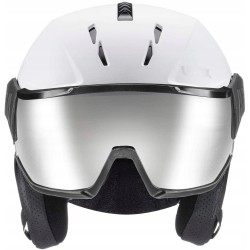 Outlet Kask narciarski z szybą Uvex Instinct Visor 5007 L 59-61 cm matowy