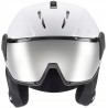Outlet Kask narciarski z szybą Uvex Instinct Visor 5007 L 59-61 cm matowy